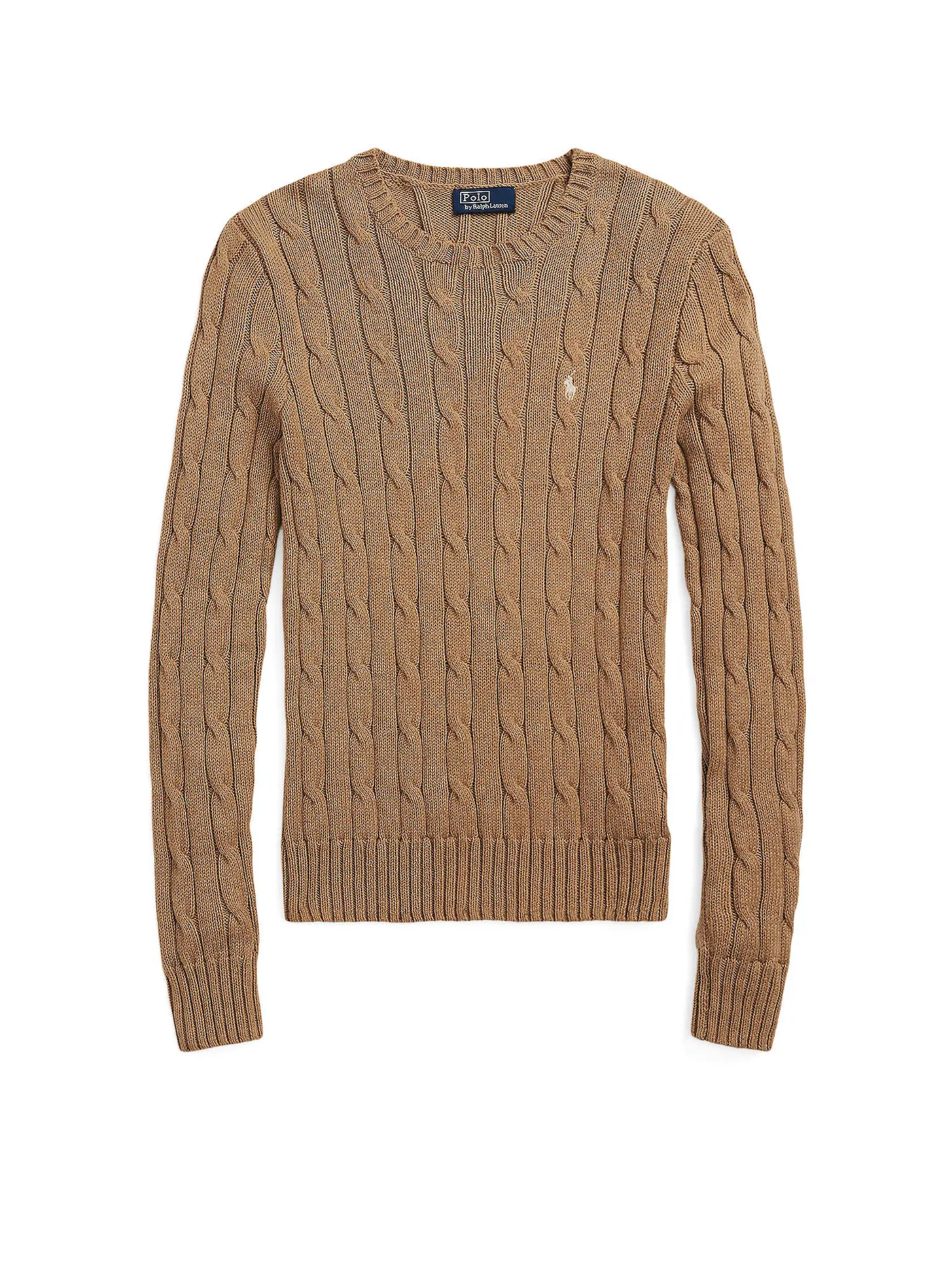 POLO RALPH LAUREN | Pullover Slim Fit JULIANNA | camel